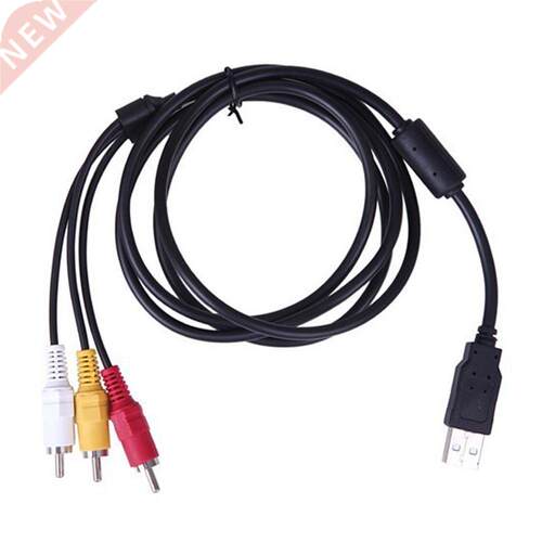 1.5M USB To RCA Cable USB 2.0 Male To 3 RCA Male Coverter St