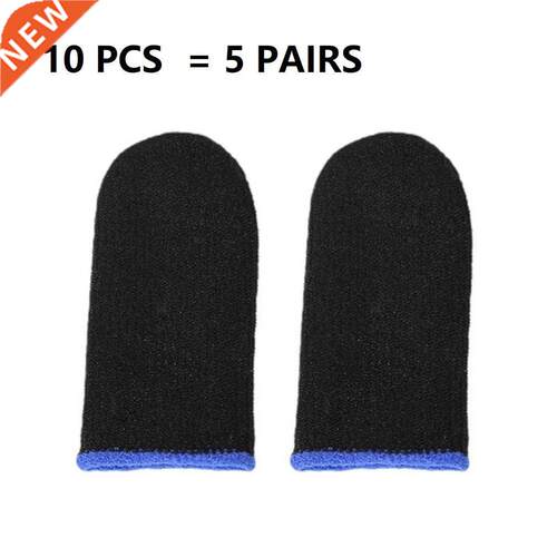 10pcs Mobile Game Fingertip Gloves for Gamer Sweatproof Anti