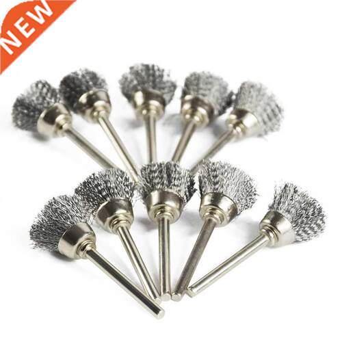 Polishing Wheel Brush 10pcs .mm Shank Wire Brush For Dreme