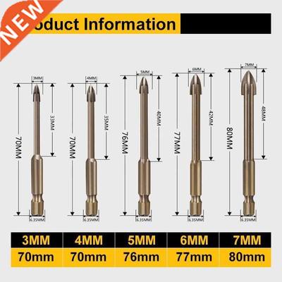 5pcs/set Efficient Universal Drilling Tool Cemented Carbide