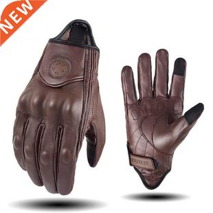 Suomy Leather Motorcycle Gloves Summer Men Motocross Gloves