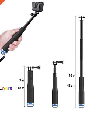 48cm Aluminum Alloy Extendable Handheld Selfie Stick Telesco