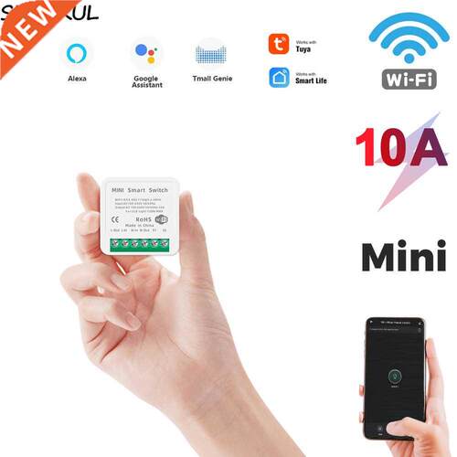 10A 16A WiFi Smart Switch Led Light Smart Life Push Module S