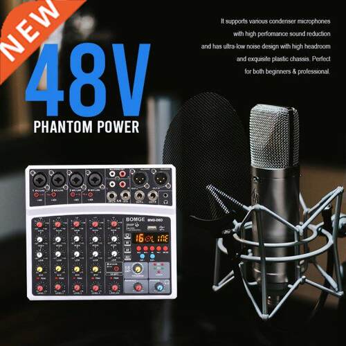 BMG-06D 6 Channels Sound Mixing Console 16 DSP Bluetooth-com