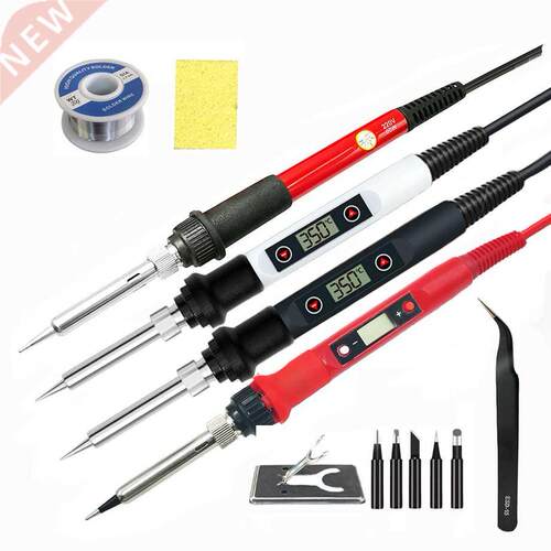 60W/80W Electric Digital Soldering Iron Station 220V 110V Te
