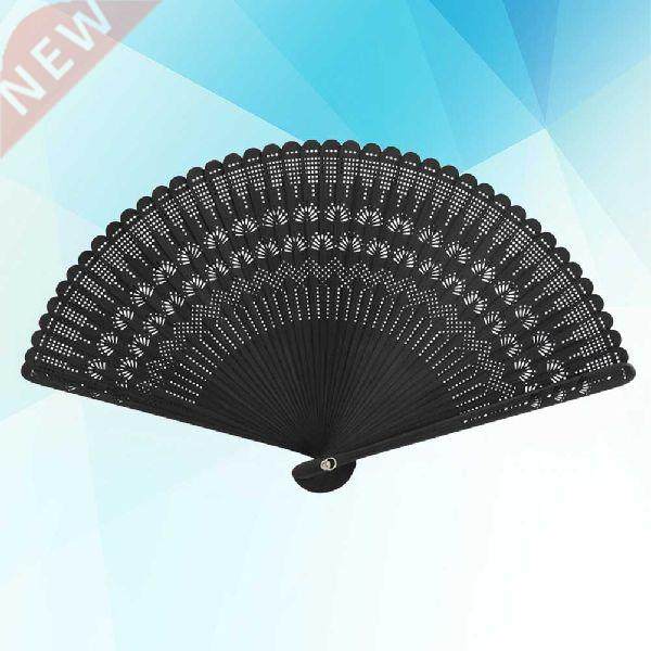 1pc Hand Fan Foldable Bamboo Fan Handheld Fan Silk Fan