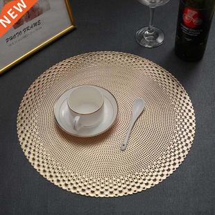 1PCs Rouund Placemats Restaurant Round Environmental