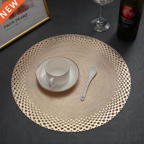 1PCs Rouund Placemats Restaurant Round Environmental