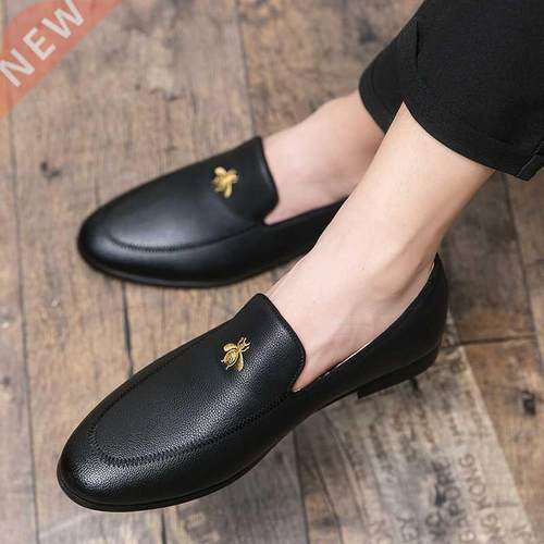 2020 Man Shoes Casual Fashion Leather Shoes Men Business Off