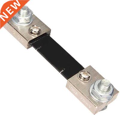 100A 75mV FL-2 DC Current Shunt Resistor For Amp Ampere Pane