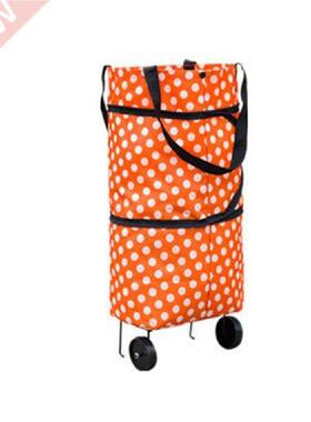 Shopping Trolley Wheel Bag Large Capacity Waterproof Oxford