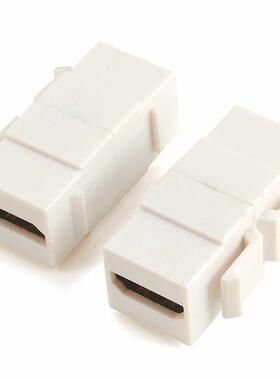 HDMI Keystone Insert Coupler HD Gold Wall Plate Adapter Jack