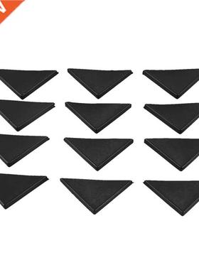 12 Pc Shape Triple-cornered Glass Table Corner Protector Cus