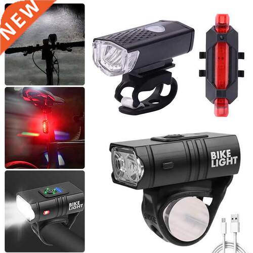 T6 LED Bicycle Light 10W 800LM USB Rechargeable Power Displa