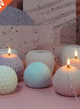 Ball Grid Pattern Silicone Mold DIY Epoxy Resin Candle