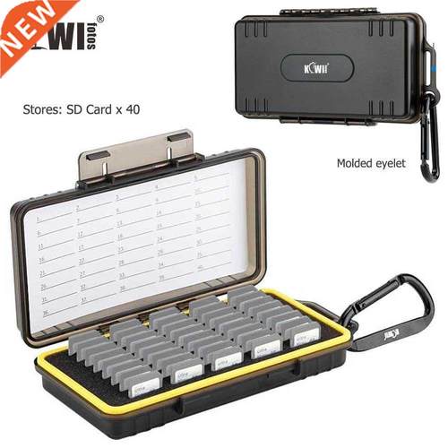 Kiwi Memory Card Case Storage Box for 40PCS SD SDHC SDXC Car