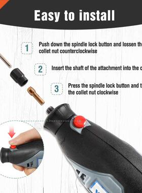 130W Variable Speed Rotary Tool Kit Engraver Electric Mini