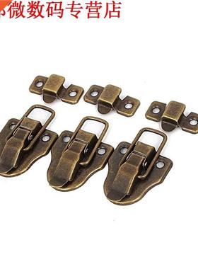 5x Koffer Doos Ladeblokkering Borst Toggle Klink Hasp Brons