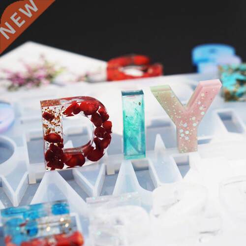 Crystal Drops English Phonetic Alphabet Silicone Mold A