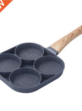 4 Holes Egg Omelet Frying Pan Multifunction Breakfast Burger