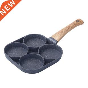 4 Holes Egg Omelet Frying Pan Multifunction Breakfast Burger
