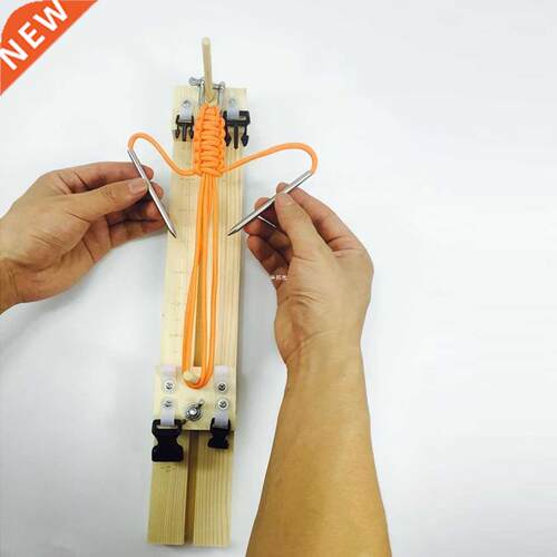 Bracelet Solid Wood Jig Knot Braided Parachute Cord Knitting
