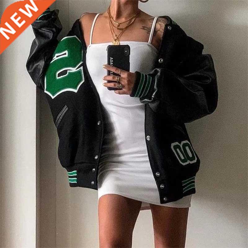 2021 Spring And Autumn Vibe Style Baseball Uniform New Bombe