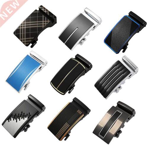 Fashion Men's Business Alloy Automatic Buckle Unique Men Buc