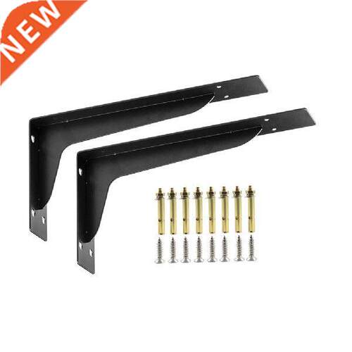 1pair Frame Rustic With Screws DIY Heavy Duty Black Corner