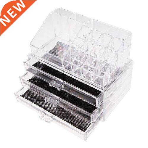 Makeup Cosmetics Transparent  Drawers Storage Box /