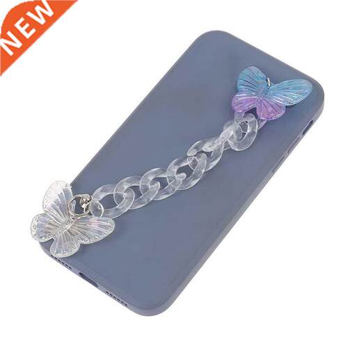 Transpent Color Butterfly Gem Shape Acrylic Chain For DIY
