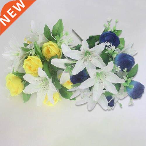 Lily Artificial Flowers Calla Lily Bouquet For Wedding