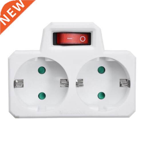 Home EU Standard Round Two-hole Conversion Socket Smart Plug