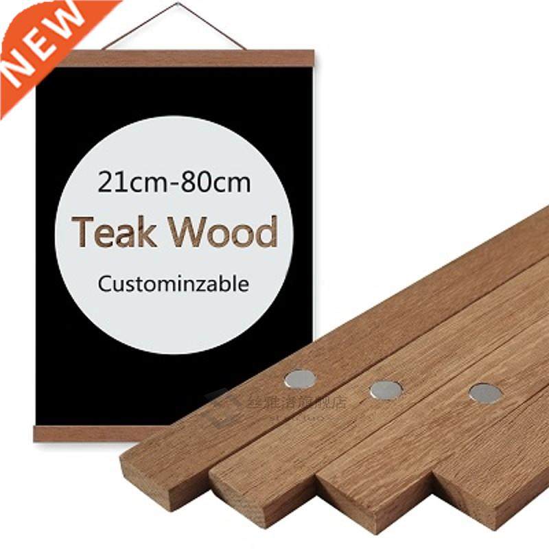 Magnetic Poster Hanger Frame Teak Wooden Hanger Frame Natura