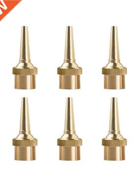 6 PCS Fountain Nozzle Head G1/2 DN15 Adjustable Direction Je