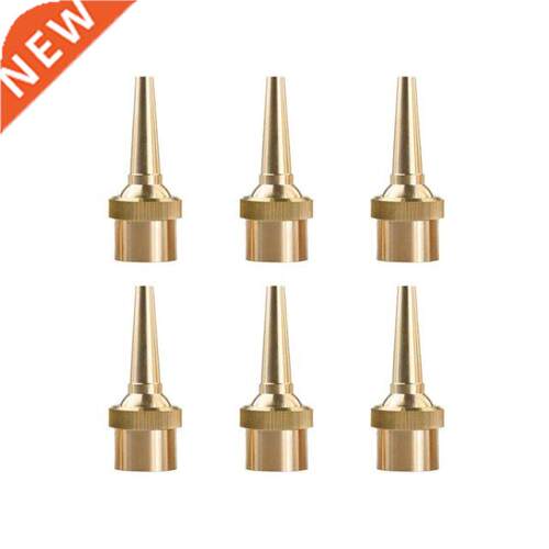 6 PCS Fountain Nozzle Head G1/2 DN15 Adjustable Direction Je