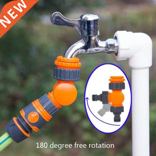 Quick Connector Splitter Degree Free Rotation Hose Fittings
