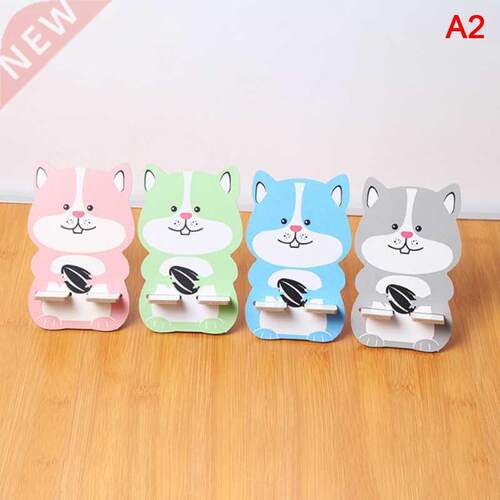 New Arrival Universal wood cartoon Mobile phone holder stand