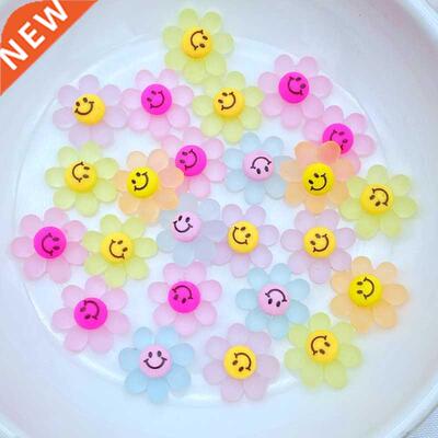 0Pcs New Cute Mini Flower Resin Figurine Crafts Flatback Ca