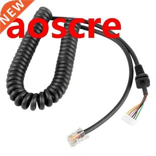 Car Hand Speaker Microphone Cable for YAESU MH-48 MH-48A6J F