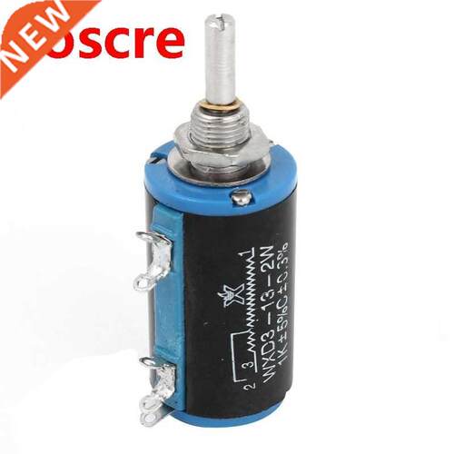 2pcs WXD-1 1K ohm 2W 4 Pin Terminals 10 Turn Wire Wound Po