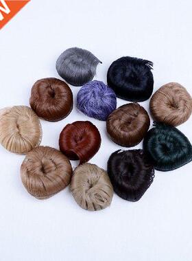 5cmx100cm Doll Colorful black falxen blown khaki Straight