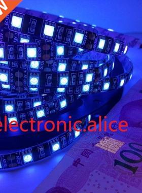 New 5M DC12V 5050 UV Ultraviolet purple waterproof 60led/m S