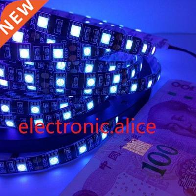 New 5M DC12V 5050 UV Ultraviolet purple waterproof 60led/m S