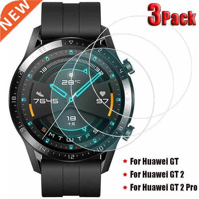 3Pack Tepered Glass Screen Protectors for Huawei Watch GT 2