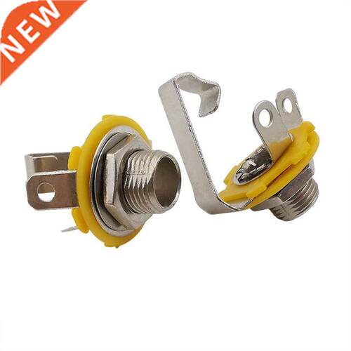 5Pcs 6.35mm 1/4 Female 6.35 2 Pole Mono Audio Jack Connecto