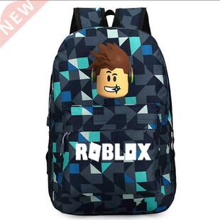 ROBLOX Backpack For Teenagers Kids Boys Children Student Sch