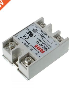 1 pc SSR-40 AA AC-AC Metal Base Solid State Relay Moudle SSR