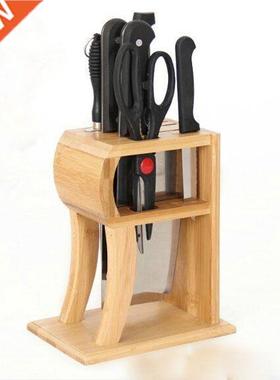 New Arrive Nature Bamboo Knife Holder Multi-function
