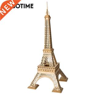 Robotime D Wooden Puzzle Eiffel Tower Assembly Model Wood